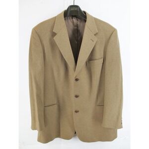Today's Man Cashmere Blazer Light Brown Cashmere Jacket 46 L Trapani